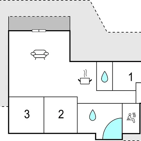 Three-bedroom In 度假居
