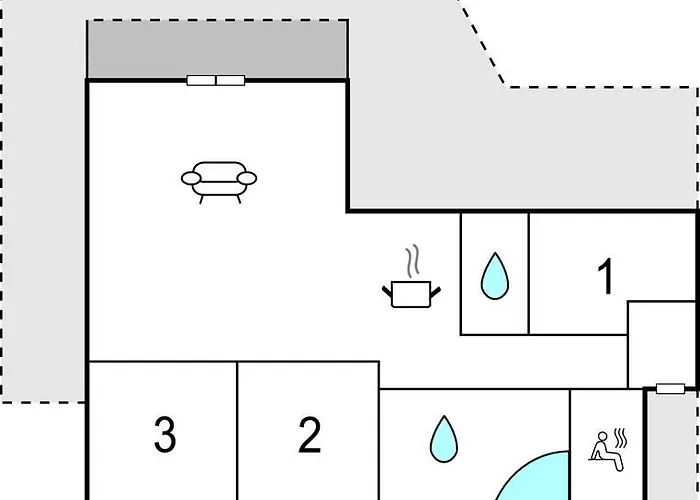 Three-bedroom In Holiday home